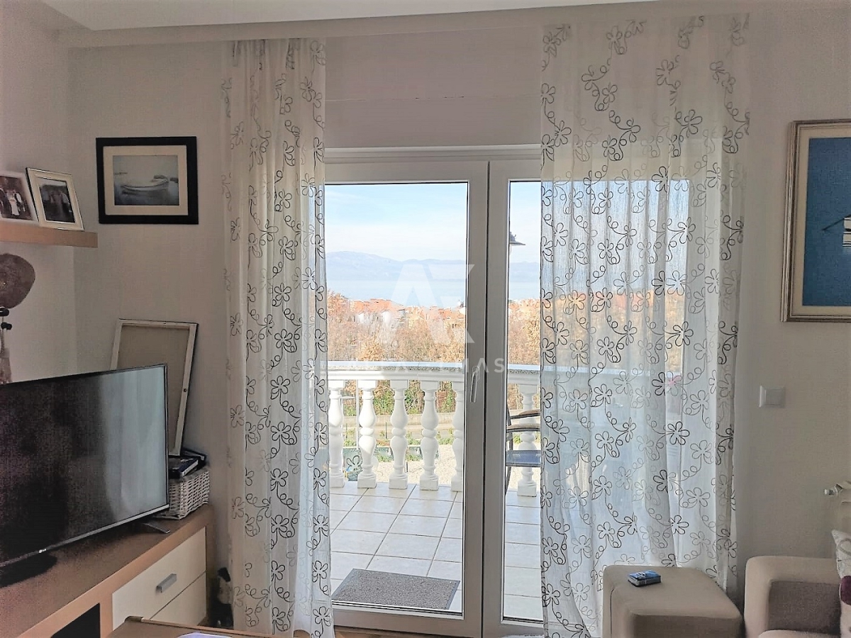  Malinska dvoetažni apartma s pogledom na morje!! ID 276