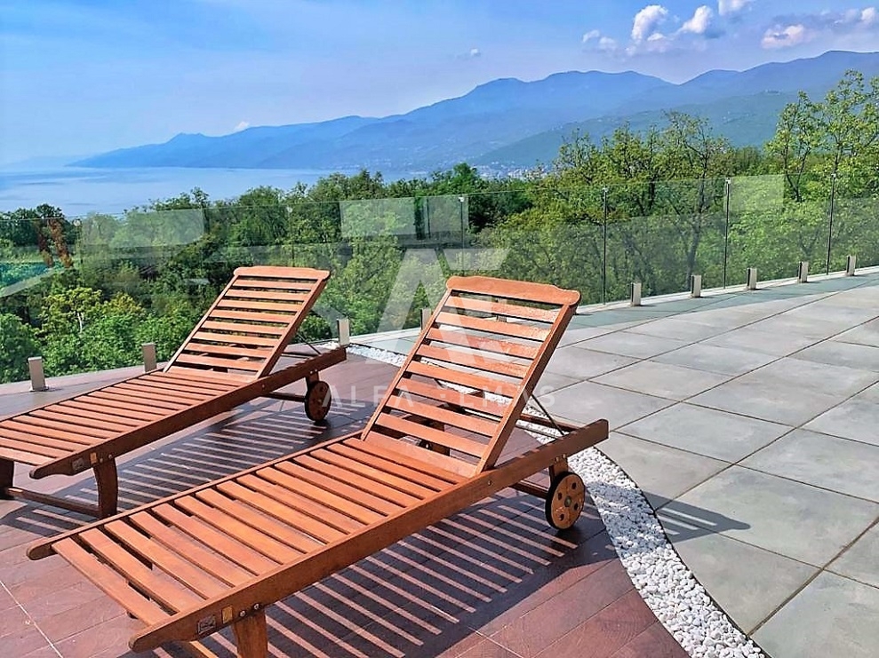 Kastav, okolica, luksuzna vila s panoramskim pogledom na morje!! ID 435