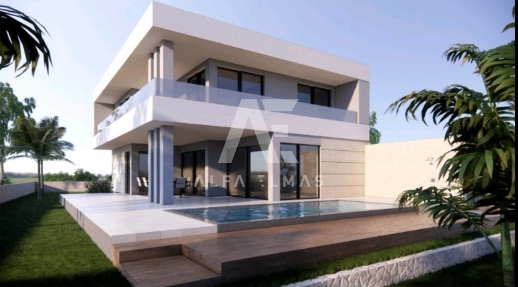 Samostojna mediteranska vila z bazenom na Krku - ID 400