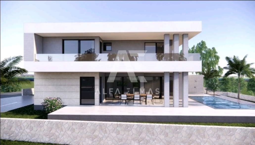Samostojna mediteranska vila z bazenom na Krku - ID 400