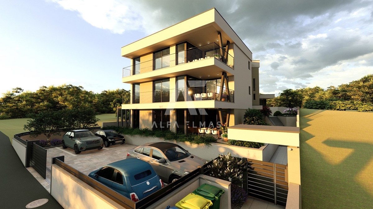 Krk, trisobni apartma v pritličju, blizu vseh potreb!! ID 477
