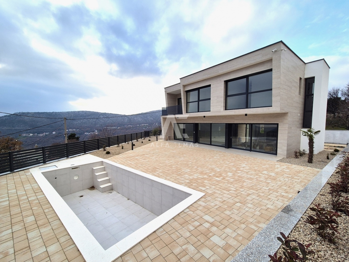 Crikvenica, okolica, impresivna vila s pogledom na morje! ID 618