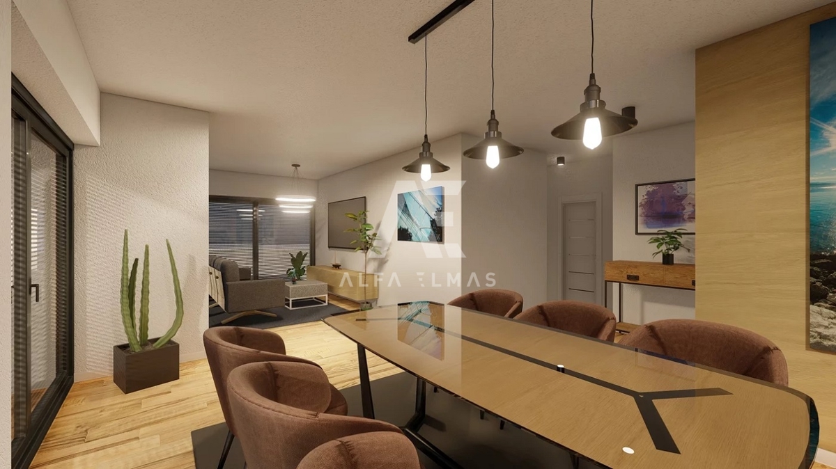 Krk, penthouse v drugem nadstropju urbane vile v bližini vseh vsebin!! ID 312 