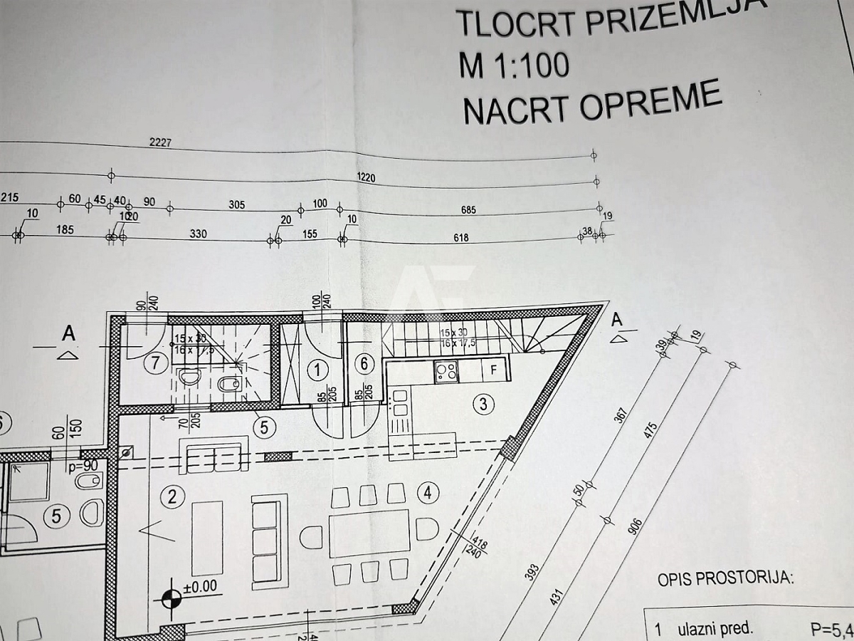 Šilo, penthouse v urbani vili s panoramskim pogledom na morje! ID 420