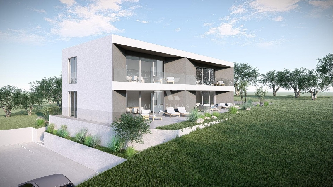 Apartment of 60.47 m² on the first floor of a villa near Baška - ID 586