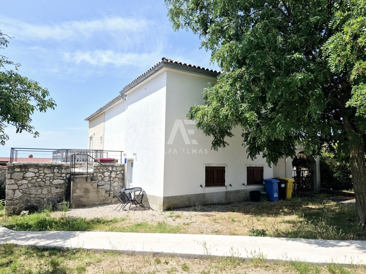 Vrbnik, okolica, dvojček s pogledom na morje! ID 623