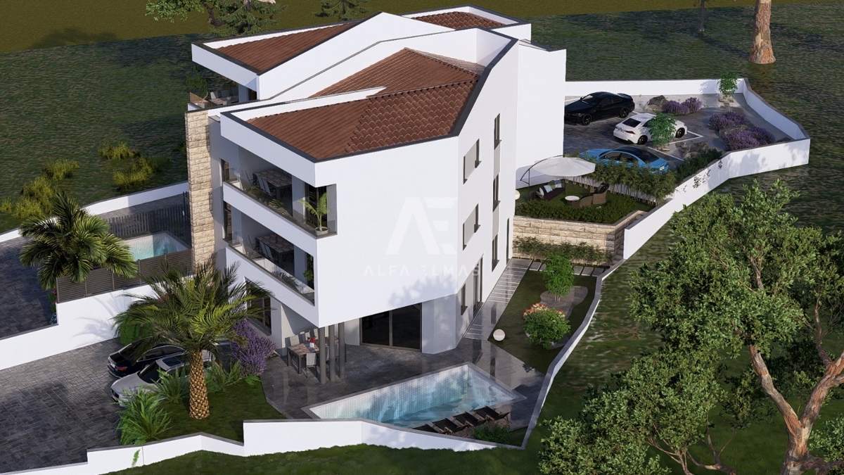 Vrbnik, Luksuzno stanovanje s pogledom na morje! ID 645