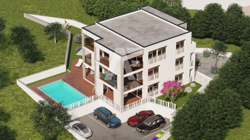 Punat, novogradnja penthouse z odprtim pogledom na morje!! ID 103