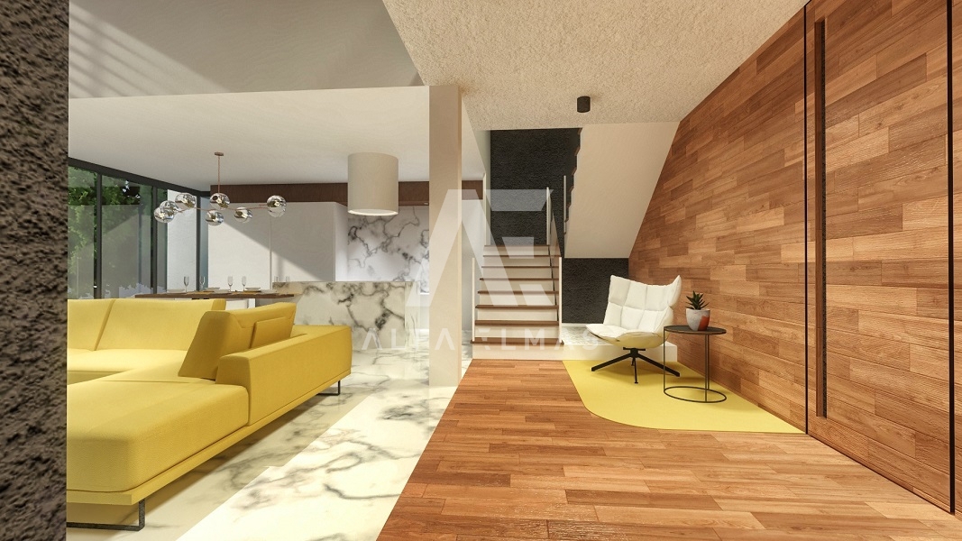 Opatija, okolica, vila v gradnji s pogledom na morje! ID 190