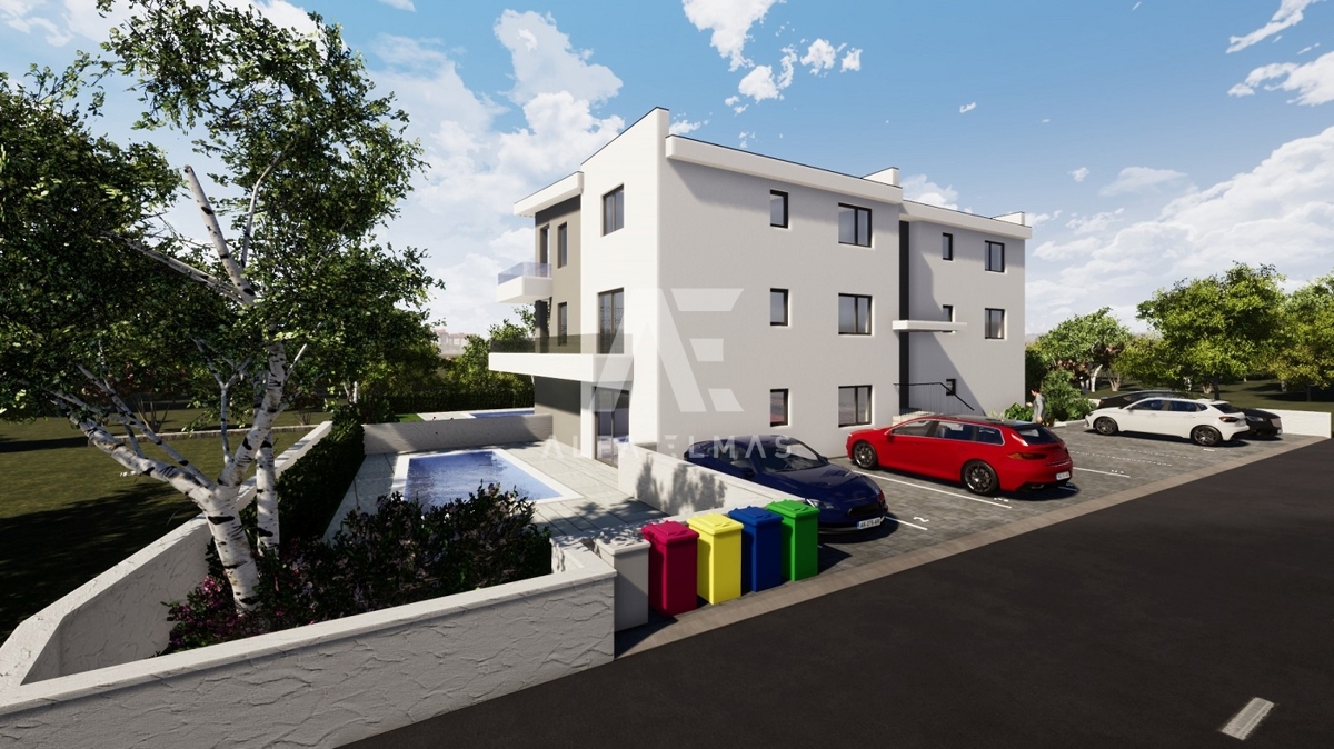 Malinska, okolica, dvosobni apartma v drugem nadstropju z vrtom!! ID 441