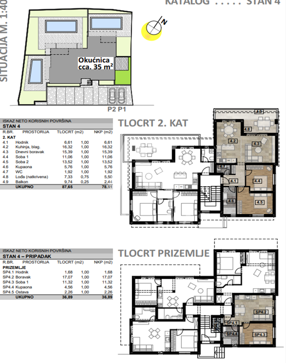 Malinska, okolica, dvosobni apartma v drugem nadstropju z vrtom!! ID 441