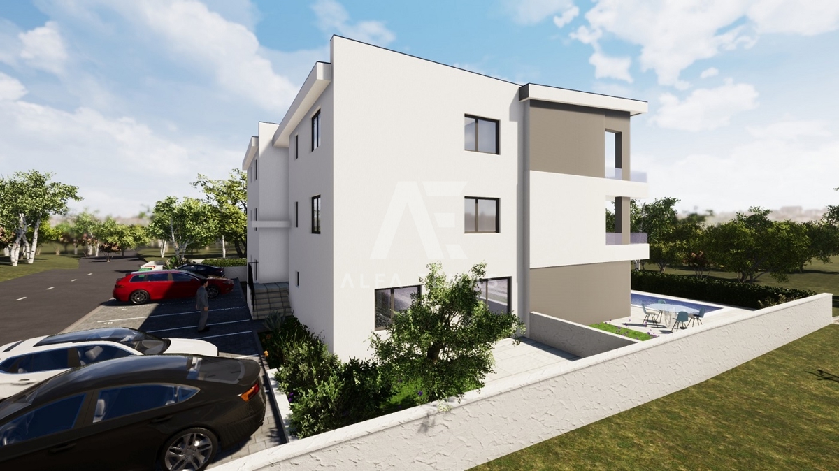 Malinska, okolica, dvosobni apartma v drugem nadstropju z vrtom!! ID 441