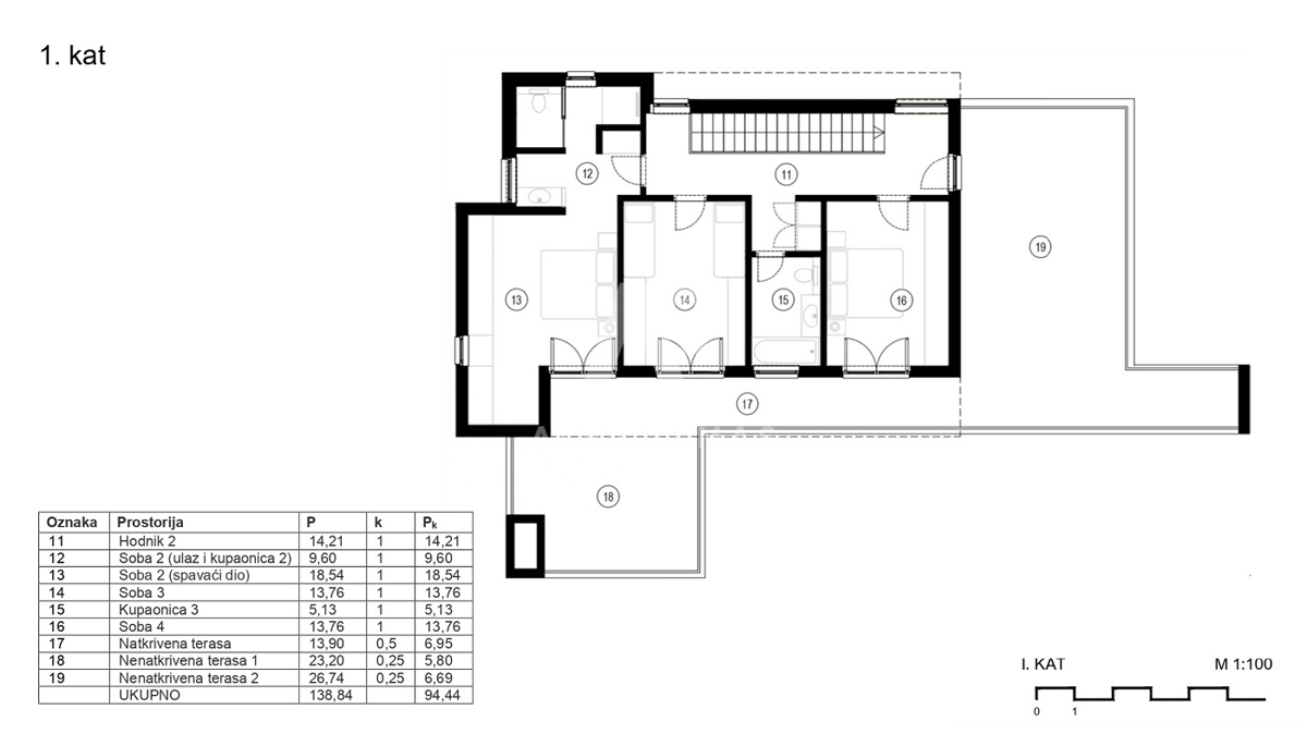 Malinska, okolica, novogradnja, mediteranska vila z ogrevanim bazenom!! ID 473