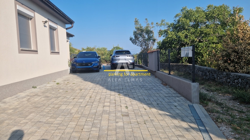 Krk, okolica, dvoetažni apartma na mirni lokaciji! ID 594