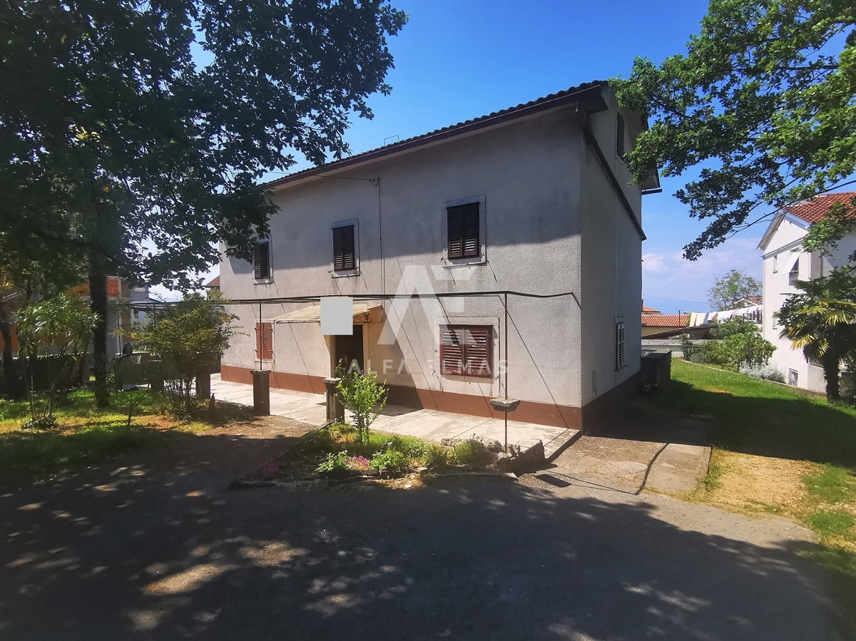 Malinska, samostojna hiša za prenovo s pogledom na morje!! ID 248