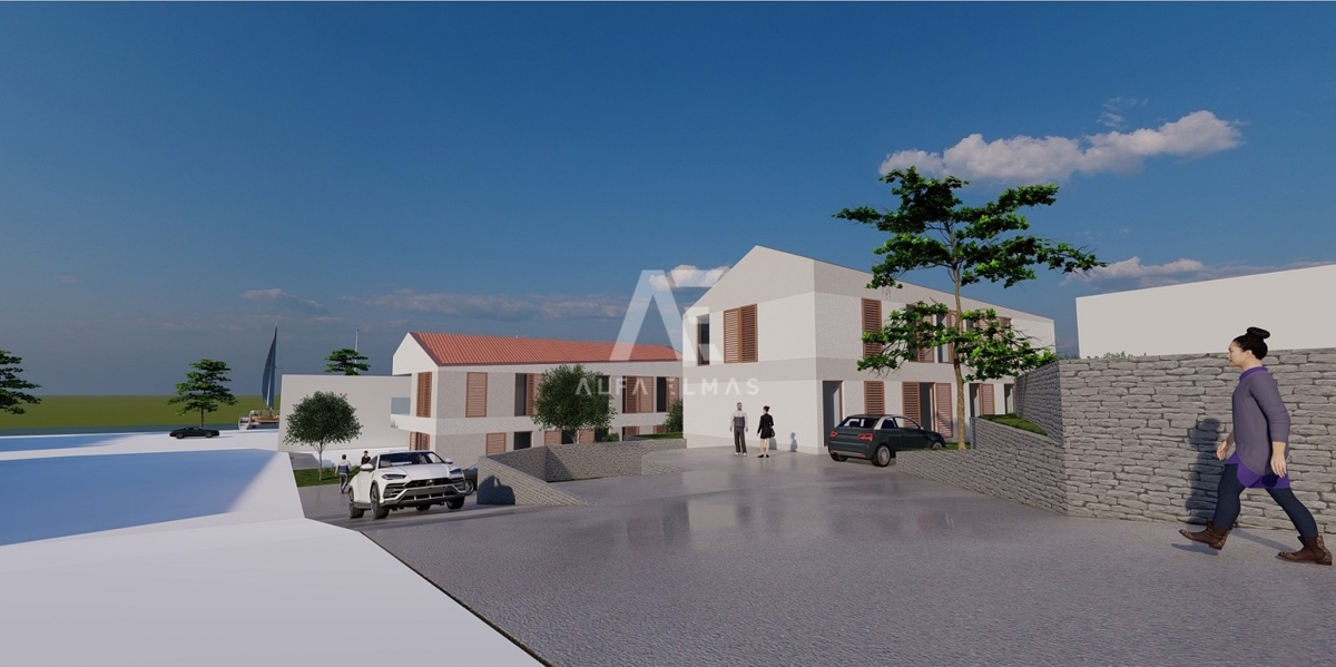 Luxury apartment on the first floor of a villa near the sea in Malinska - ID 584