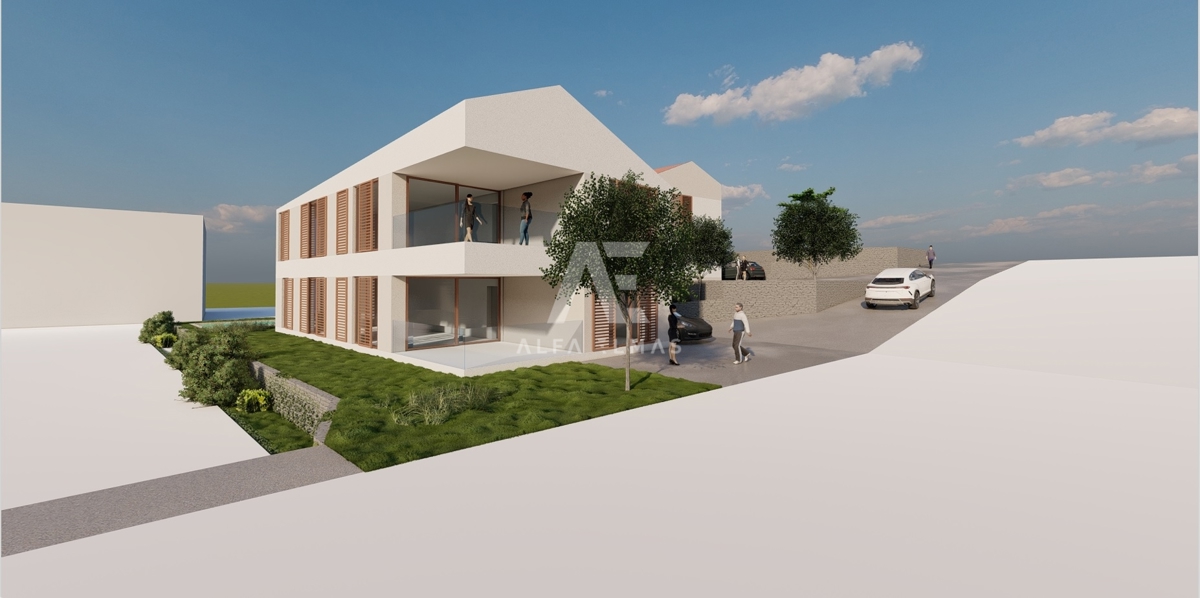 Luxury apartment on the first floor of a villa near the sea in Malinska - ID 584