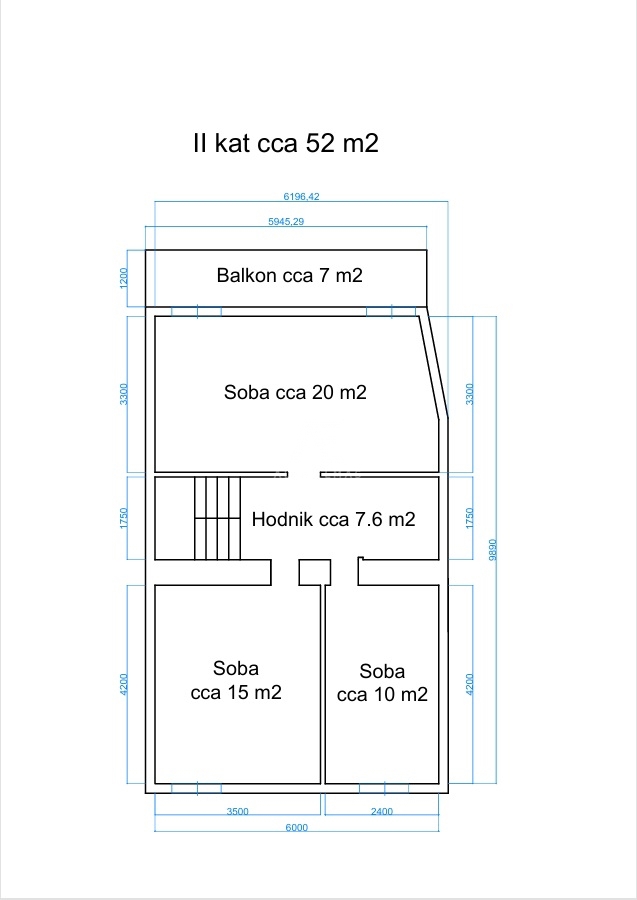 Kornić, vrstna hiša s 6 spalnicami! ID 621