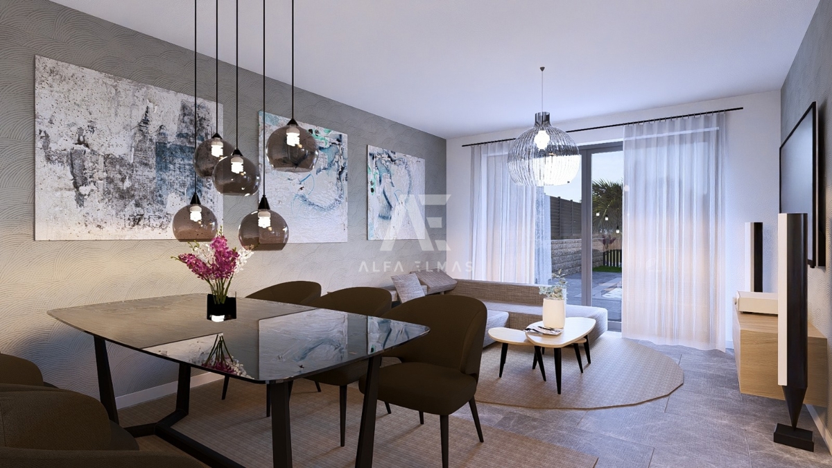 Vrbnik, Luksuzno stanovanje z bazenom in pogledom na morje! ID 643