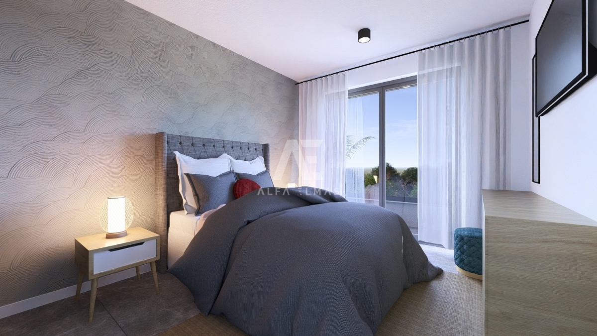 Vrbnik, Luksuzno stanovanje z bazenom in pogledom na morje! ID 643