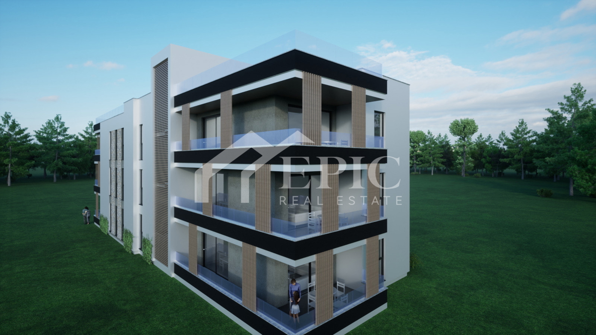 Dvosobno stanovanje, 50 m od plaže