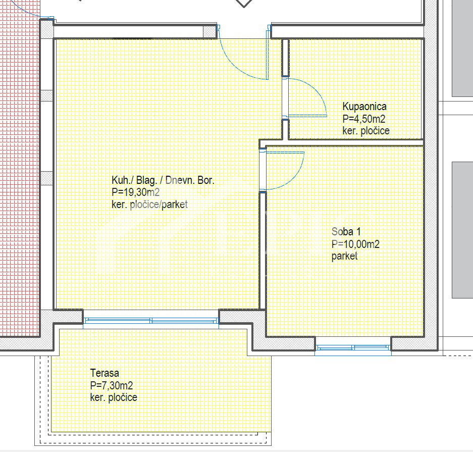 NOVOGRADNJA - PLOVANIJA, ENOSOBNO STANOVANJE Z VRTOM