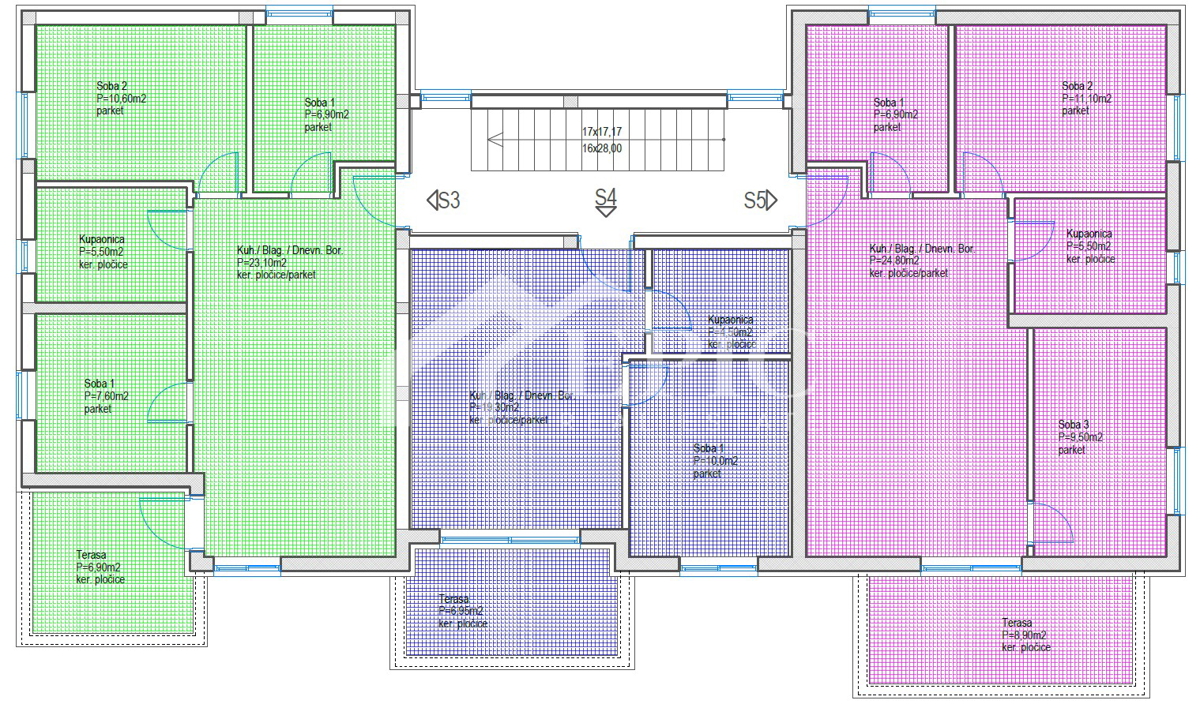 PLOVANIJA, 3-POSTELJSKO STANOVANJE V 1. NADSTROPJU