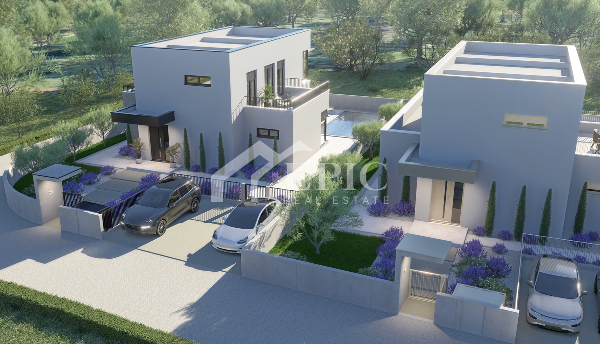 Moderna vila s bazenom – Sukošan, Zadra županija