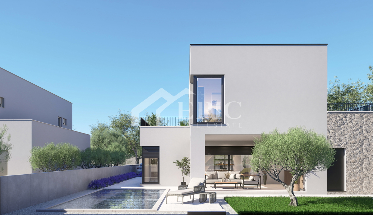 Moderna vila s bazenom – Sukošan, Zadra županija