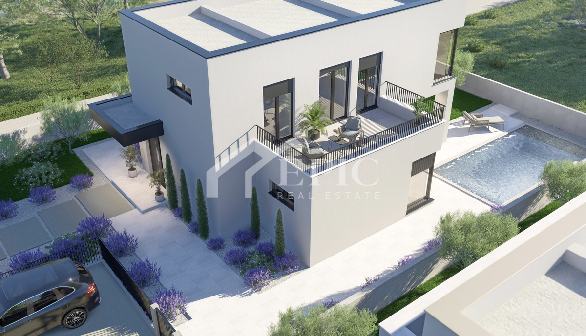 Moderna vila s bazenom – Sukošan, Zadra županija