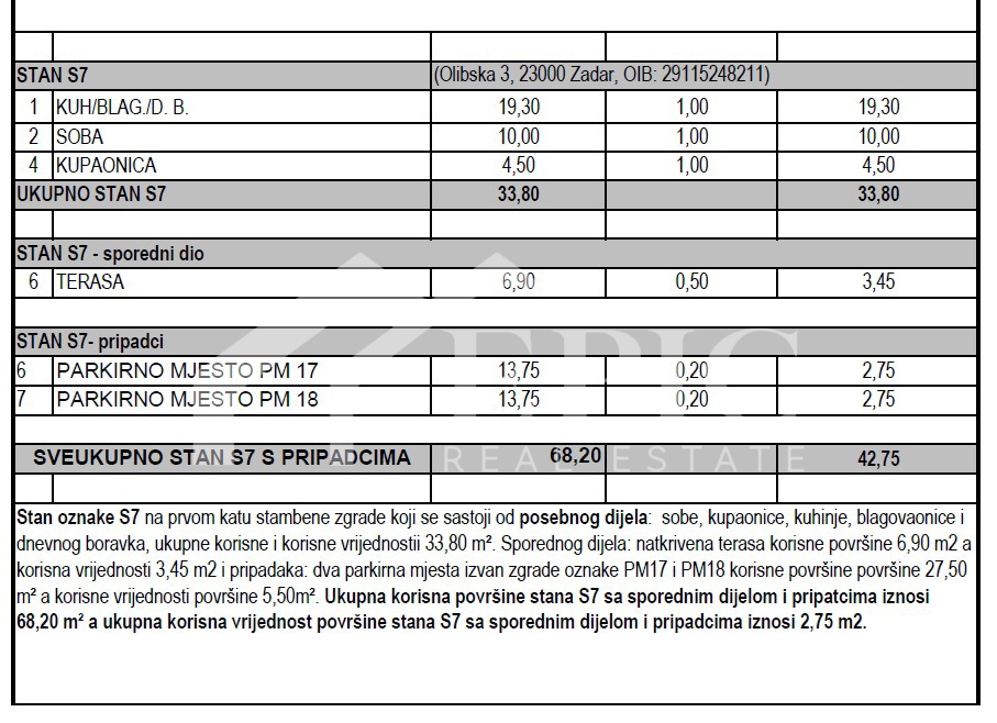 PLOVANIJA, enosobno stanovanje v 2. nadstropju