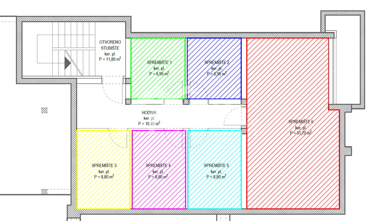 TROPROSTORSKO STANOVANJE 130 METROV OD PLAŽE