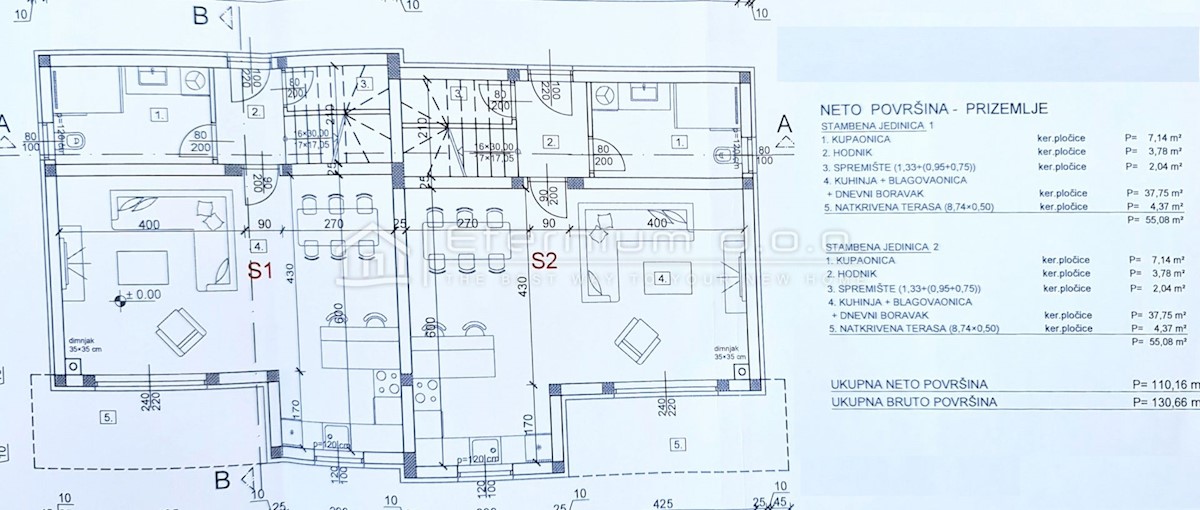 Zemljišče Crikvenica, 1.110m2