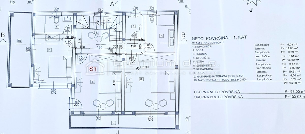 Zemljišče Crikvenica, 1.110m2