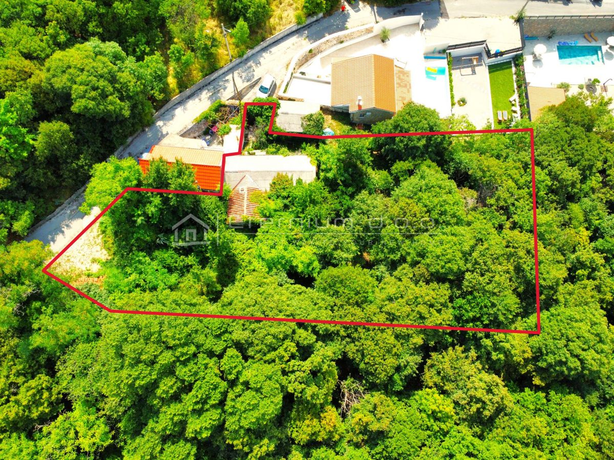 Zemljišče z hižami, Bribir, Vinodolska Općina, 1.471m2