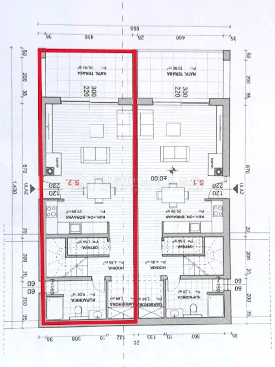 Stanovanje Dramalj, Crikvenica, 113m2
