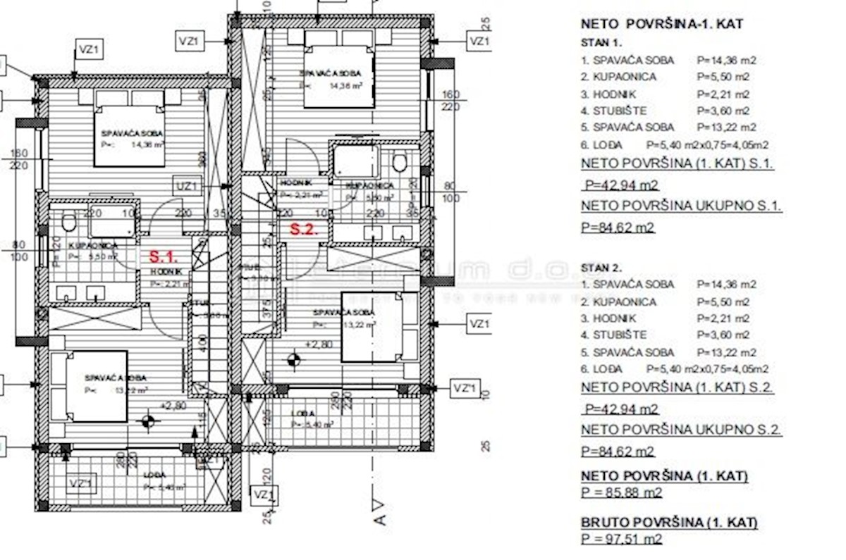 Hiža Dramalj, Crikvenica, 84,62m2