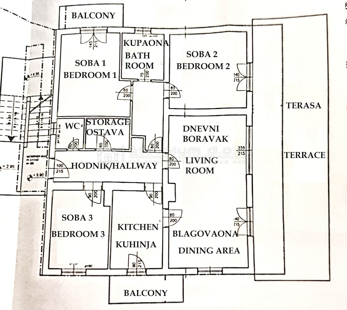 Hiša Zamet, Rijeka, 439,50m2