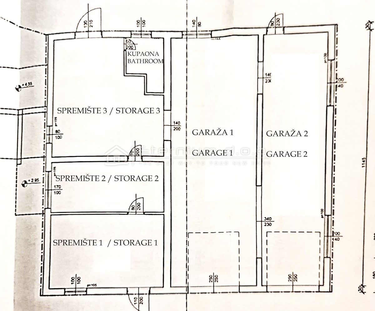 Hiša Zamet, Rijeka, 439,50m2