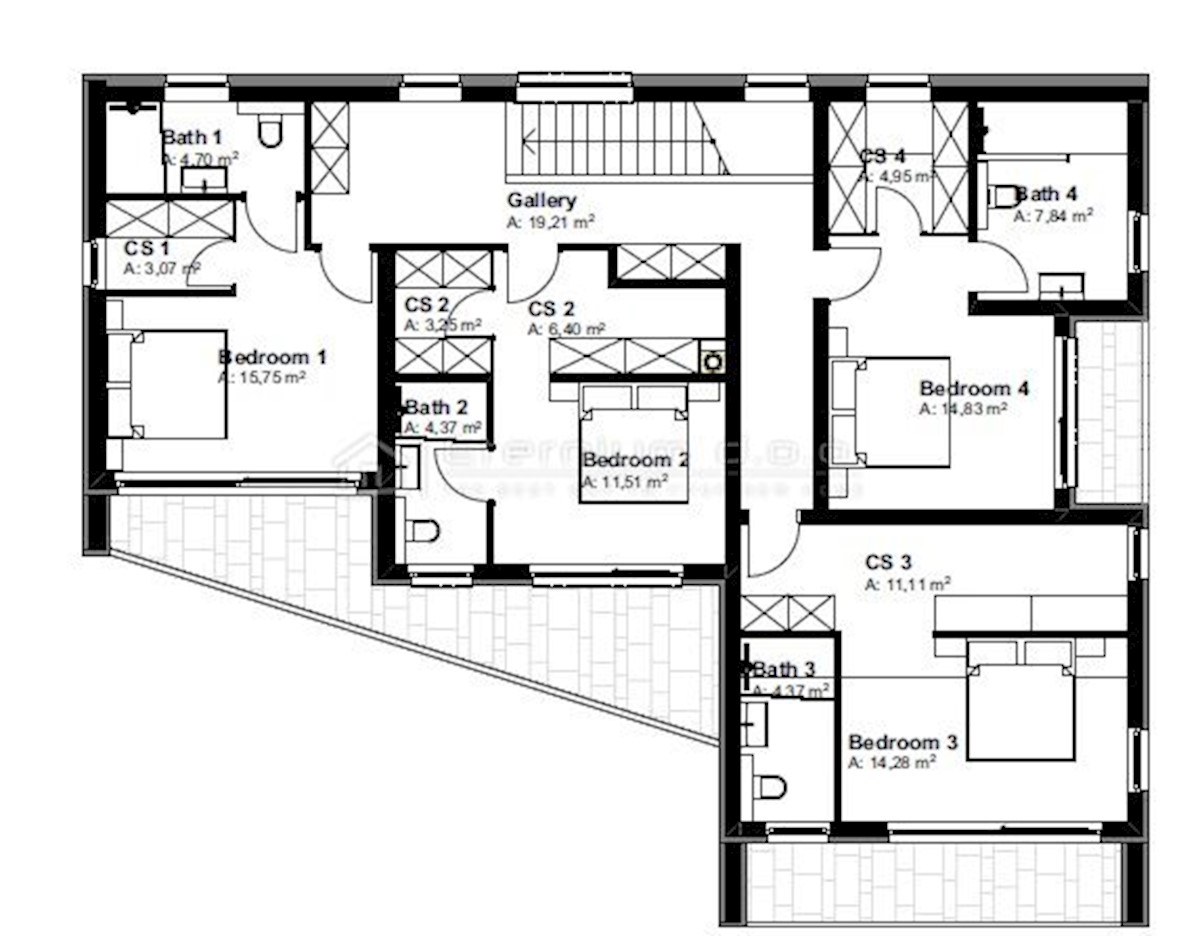 Hiša Crikvenica, 381,50m2