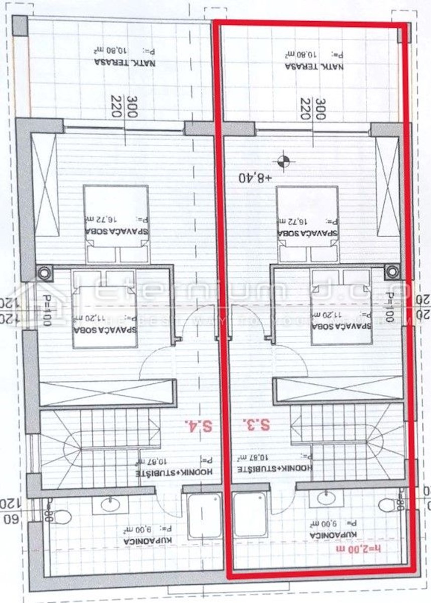 Stanovanje Dramalj, Crikvenica, 108m2