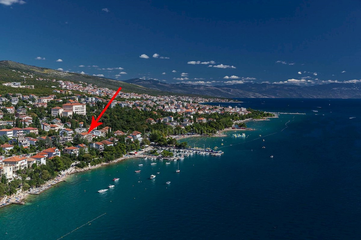 Crni mol penthouse dva stanovanja, Crikvenica