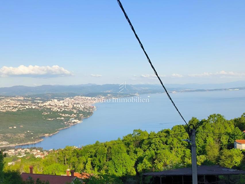 Okolica Opatije, hiša s pogledom na morje