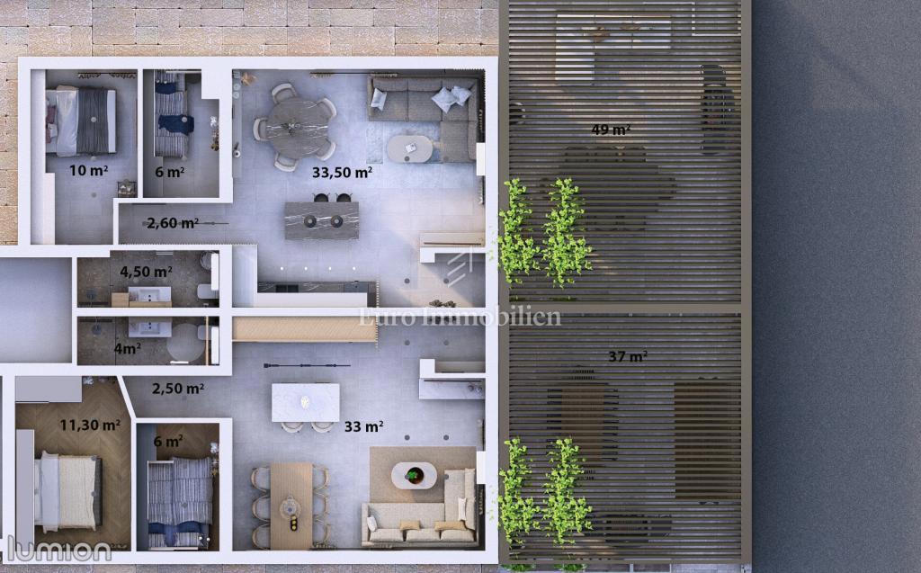 Malinska, otok Krk - apartma v pritličju