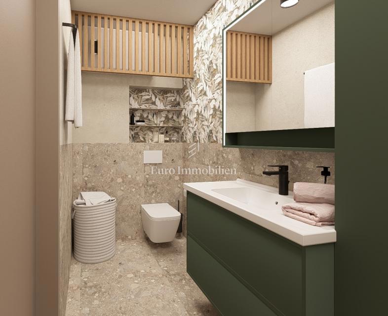 Malinska, otok Krk - apartma v pritličju