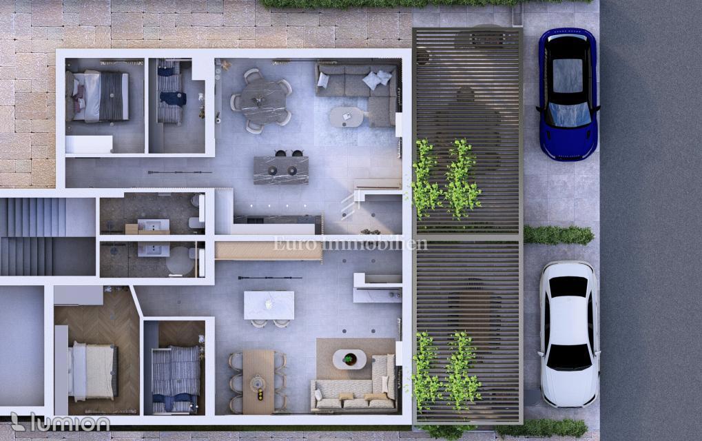 Malinska, otok Krk - apartma v pritličju