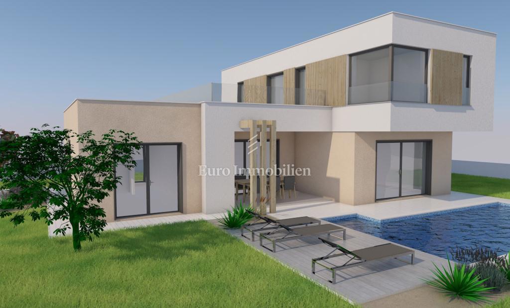 Poreč - gradbeno zemljišče s projektom