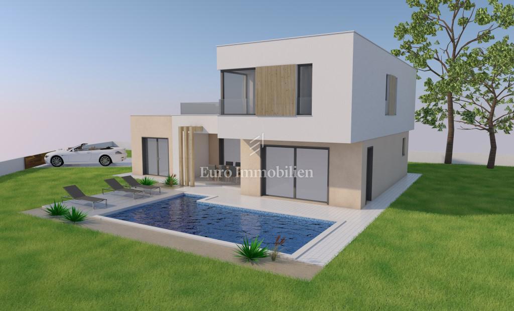 Poreč - gradbeno zemljišče s projektom