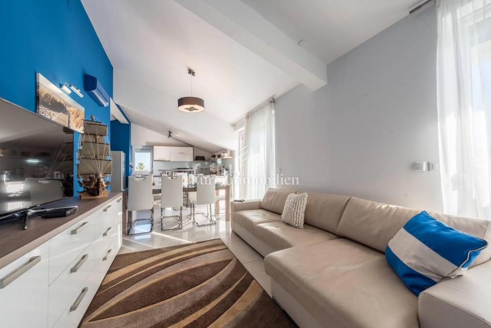 Novalja - penthouse 1. vrsta do morja