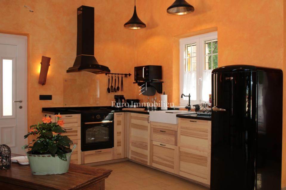 Istra, Labin – Vila z ogrevanim bazenom in pogledom na morje